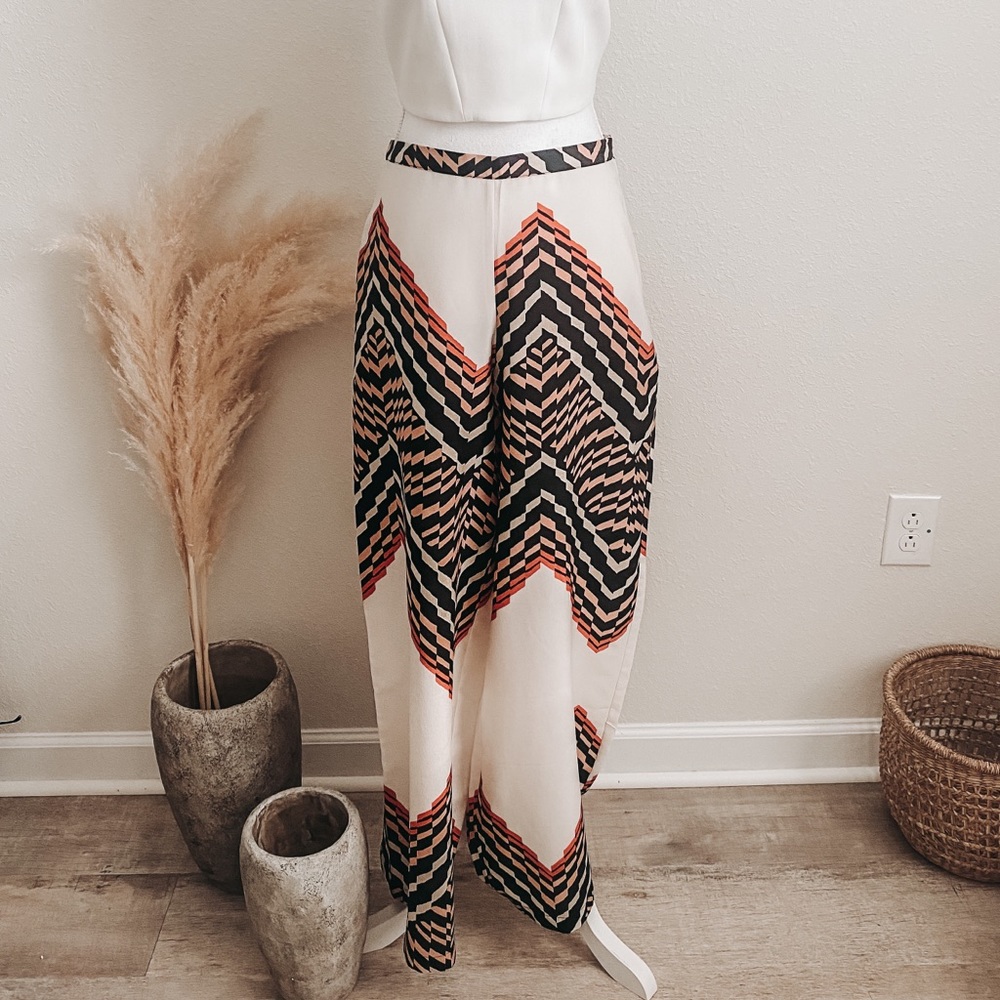 Pattern Palazzo Pant